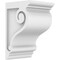 Ekena Millwork Standard Scroll Architectural Grade PVC Corbel, 5"W x 6"D x 10"H CORP05X06X10SCR - alternate 1